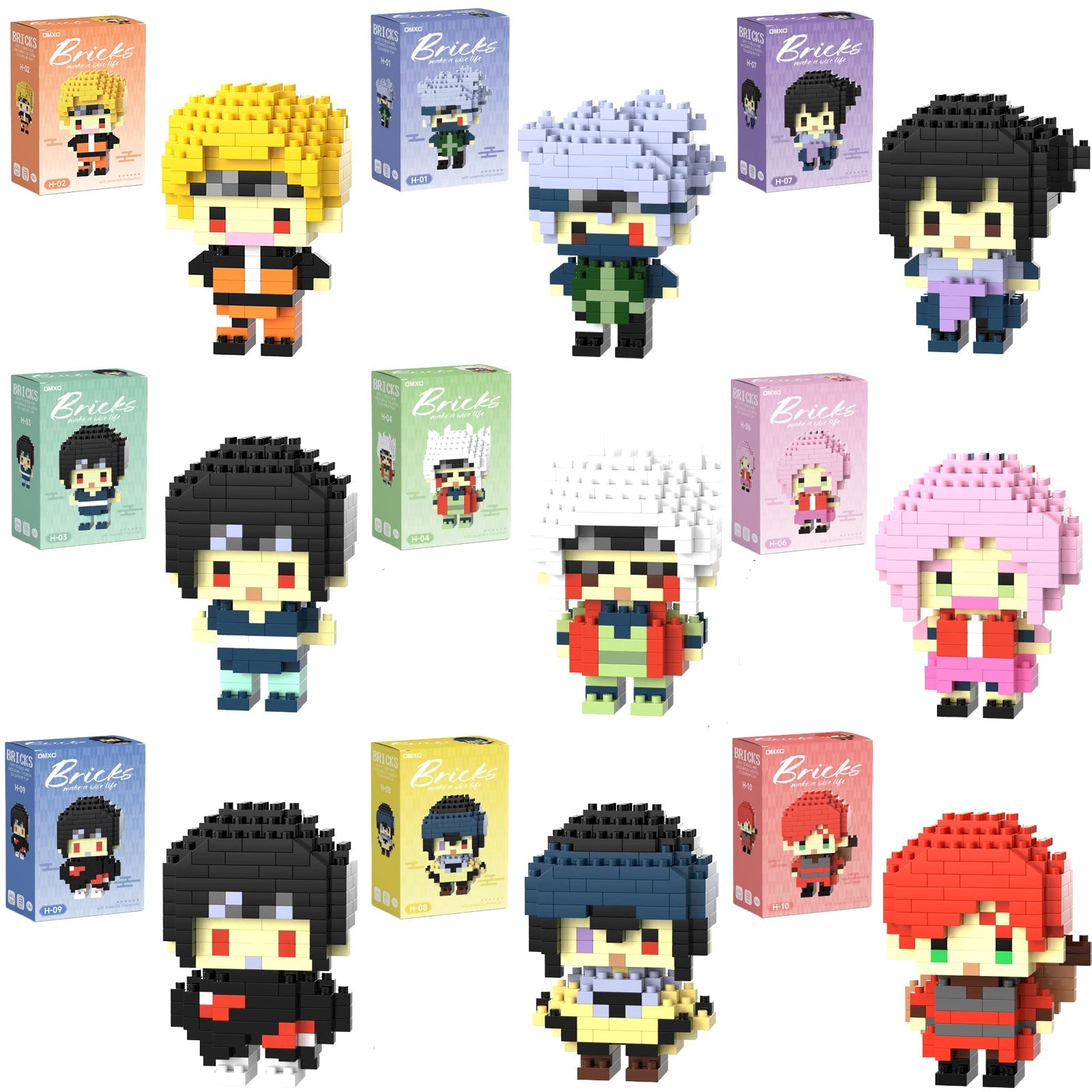 Figuries Naruto - Setup Gaming